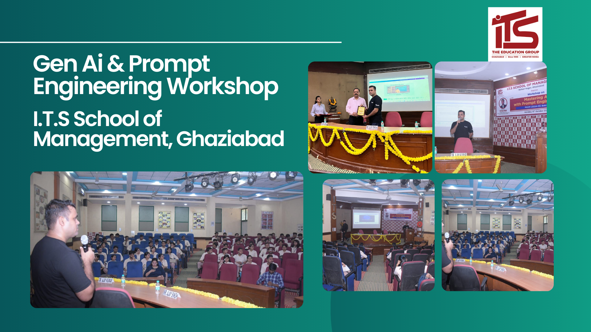 Ai Prompt engineering workshop ITS Management College