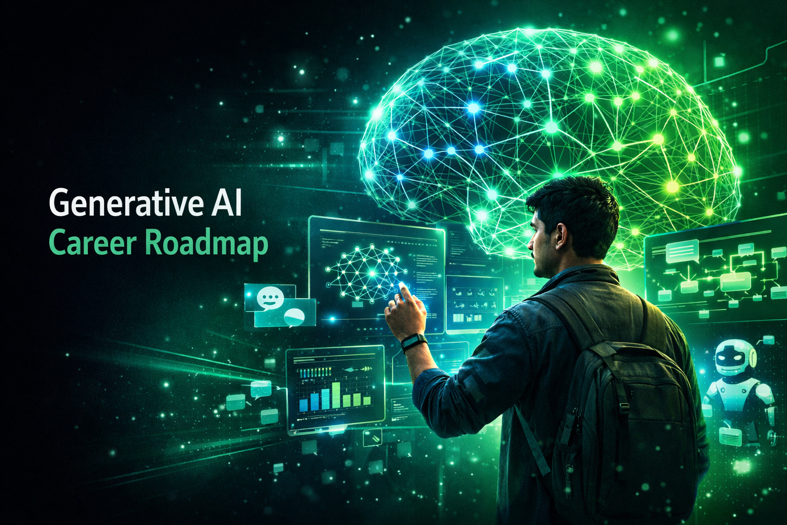 How to Start a Career in Generative AI (2026 Step-by-Step Roadmap for Beginners & Professionals)