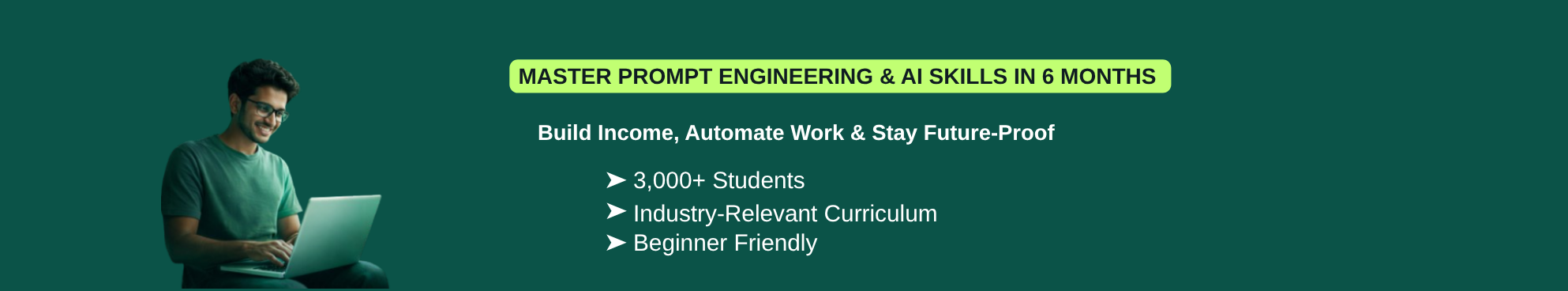 Master Prompt Engineering & AI Skills in 6 Months